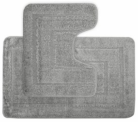 EMI Lucida szürke fürdőszobaszőnyeg szett 2db