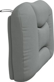 világosszürke szövet fejtámla párna Hvar 90 cm