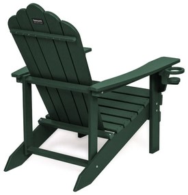 Zöld műanyag kerti fotel Adirondack – Bonami Selection