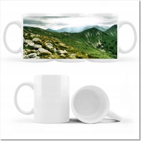 Bögre fényképpel A Tátra csúcsa