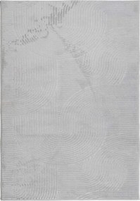 vidaXL IZA szürke rövid szálú skandináv stílusú szőnyeg 160 x 230 cm