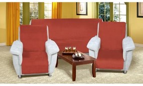 Bellatex Korall mikro terrakotta kanapéhuzat, 150x 200 cm, 2 db 65 x 150 cm