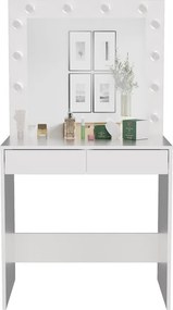 Marina 2S fésülködő asztal, fehér