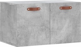 vidaXL betonszürke szerelt fa faliszekrény 60 x 36,5 x 35 cm