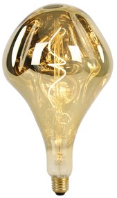 E27 szabályozható LED izzó G165 tükör arany 6W 100lm 1800K