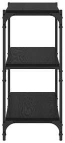 Könyvespolc Musta tammi 60 x 33 x 71 cm Faanyag