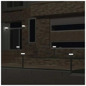 LED napelemes lámpa szenzorral LED/2W/3,7V 1200 mAh IP44 50 cm