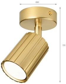 Brilagi - CRISPINA aranyszínű spotlámpa 1xGU10/10W/230V