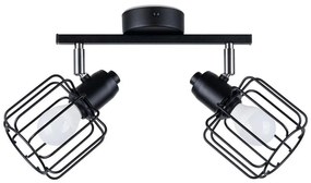 Sollux SL.1115 - Spotlámpa BELUCI 2xE14/40W/230V fekete