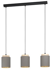 Eglo 99446 - Csillár zsinóron ALBARIZA 3xE27/40W/230V