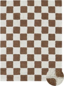 Lorena Canals Pamut szőnyeg Kitchen Tiles Toffee 90x130 cm