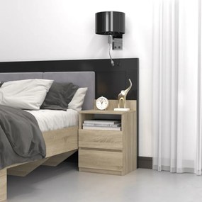 Odell M1 éjjeliszekrény, 40x59x32 cm, sonoma