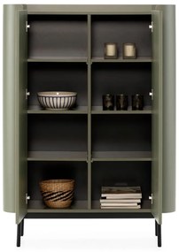 Zöld szekrény 100x140x40 cm Willa – MOME