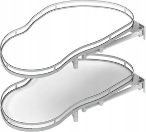 Rejs vese kosár Ergo Corner Optima 1000/600 bal fehér WE36.0005.43.374