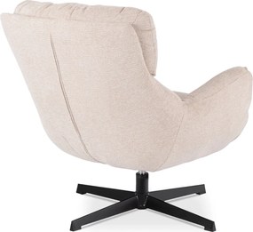 Forgó pihenőfotel krém, REAL