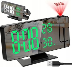 Ébresztőóra Digitális Óra Elektronikus Led Projektor