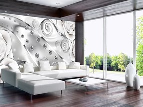 Fotótapéta - Luxus minta gyémántokkal (152,5x104 cm)