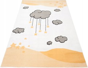 Luna Szőnyeg Bcf 80x150 Pasztell Felhők Csillagok