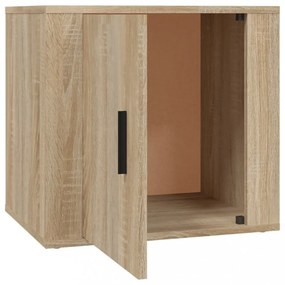 2 db sonoma tölgy színű éjjeliszekrény 50x39x47 cm
