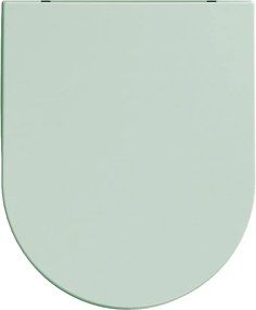 Sapho, INFINITY WC-ülés SLIM, Easy Take, Soft Close, világoszöld matt, 40KF0542I-S