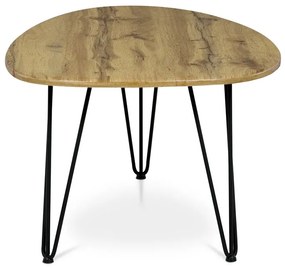 Dohányzóasztal 120×67 cm, MDF, Vad Tölgy. AF-3014 OAK