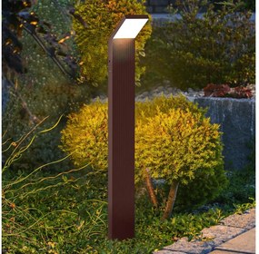 BRILAGI - RIANO LED kültéri lámpa, 8W, 230V, barna, IP65, 80 cm