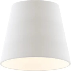 RENDL NIZZA 18/15 lámpabúra Polycotton fehér/fehér PVC max. 28W