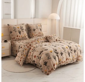 HERBAR bézs mikroszálas ágyneműhuzat Ágyneműhuzat mérete: 70 x 90 cm | 140 x 220 cm