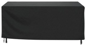 fekete 420D vízálló kerti bútorhuzat 172 x 113 x 73 cm
