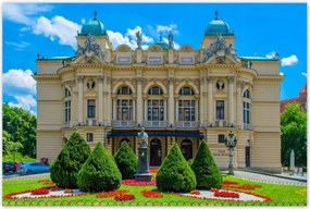 Poszterek 120x80 Krakkó Szlovák Színház