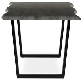 Étkezőasztal 160×90 cm, MDF, Szürke Tölgy. HT-F4216 GREY