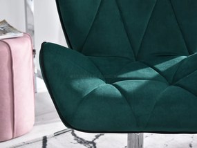 Fotel Velma M (zöld + króm). 1110452