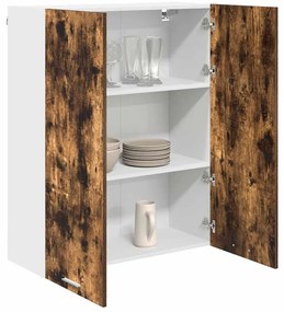 Függő szekrény Riga Füstölt tölgy 80 x 31 x 100 cm Faanyag