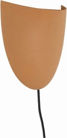 Terrakotta színű konnektorhoz csatlakoztatható fali lámpa Nibla – Kave Home