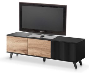 TV asztal Ranae RTV1 (wotan tölgy + fekete). 1038835