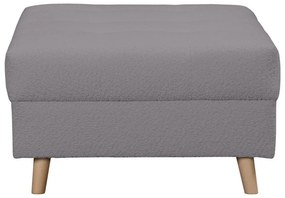 Sötétszürke buklé puff Ariella – Ropez