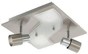 Eglo 96398 - LED spotlámpa DIRUS 2xGU10/3,3W + 2xLED/3,3W