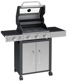 Cattara Window mobil gázgrillsütő, 117,5 x 49 x 116 cm