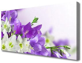 Vászonfotó virágok növények 140x70 cm