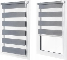 Roló Nappal És Éjszaka 91x230 CM, Feszítővel, Gyors, Kár Nélküli Felszerelés