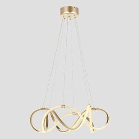 LED Csillár zsinóron LED/54W/230V 3000/4000/6000K arany