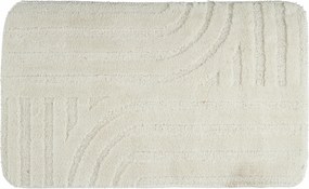 Fürdőszobaszőnyeg Mikroszálas 45 X 75 CM Csúszásgátló Bézs