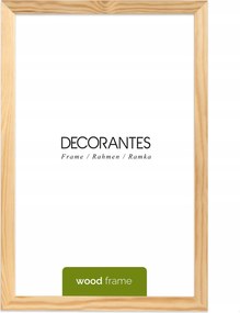 Nyers fĂĄbĂłl kĂ©szĂŒlt kĂ©pkeret 30x45 cm