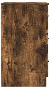 Éjjeliszekrény fiókkal Füstölt tölgy 38 x 38 x 66 cm Faanyag