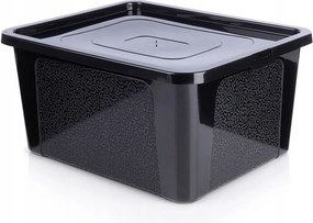 Tárolódoboz Műanyag Nagy Doboz Játékok 20 L Fedél