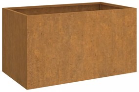 corten acél növénytartó 62x40x39 cm