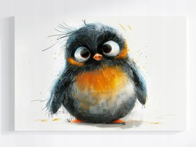 Poszter Aranyos Pingvin Gyerek Rajz Dekoráció 120x80