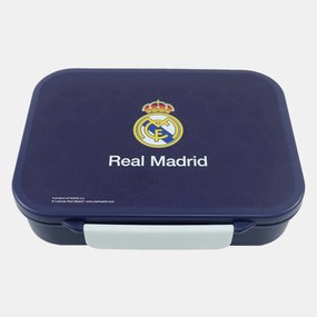 Real Madrid Blue több rekeszes uzsonnás doboz, szendvicsdoboz