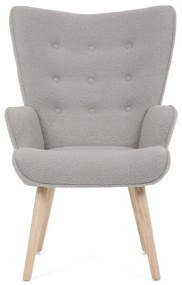 Bouclé GREY2 fotel, szürke