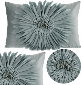 Dekorációs párnahuzat Jancsi 30x50cm Virág menta Ajándék Boho